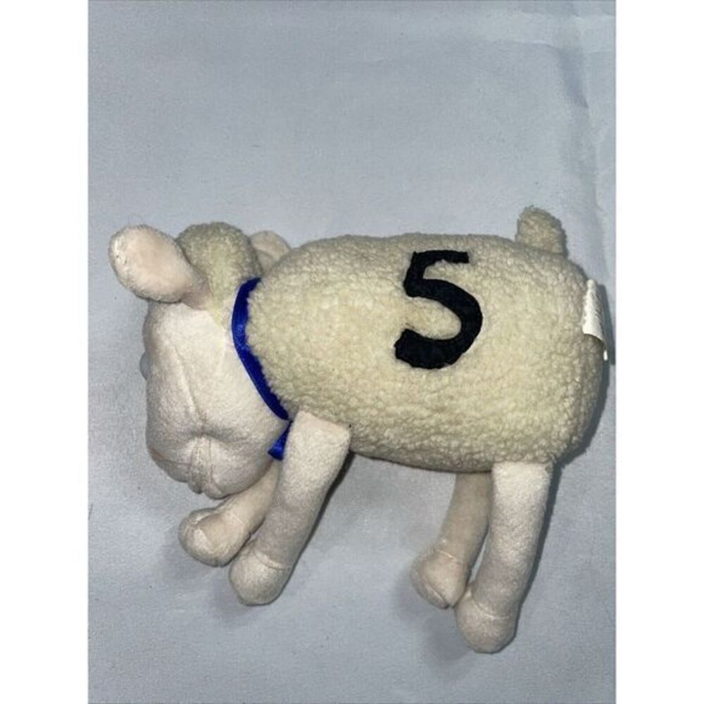 Rare Serta Talking Sheep # 5 Plush Stuffed Animal Toy Sleep‎ Number 5